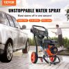 VEVOR Gas Pressure Washer, 3400 PSI 2.6 GPM, Gas Powered Pressure Washer with Aluminum Pump, Spray Gun and Extension Wand, 5 Quick Connect Nozzles, fo