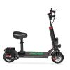 IE-ES10 Electric Scooter 2000W Motor 48V 20AH Off Road Folding E-Scooter 10 Inches Fast Adult Electric Scooter With Seat