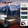 IE-ES10 Electric Scooter 2000W Motor 48V 20AH Off Road Folding E-Scooter 10 Inches Fast Adult Electric Scooter With Seat