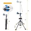 Bicycle Repair Stand Rack Height Adjustable Foldable Bike Maintenance Mechanic Station Rack 66LBS Max Load