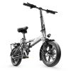 ZHENGBU D3 18AH 48V 500W 14 Inch Folding Removable Battery Electric City Commuter Bike