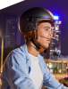 Moped helmet. (Electric car male / female knight retro sports warm half helmet)