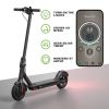 WHOSU J03 PRO Electric Scooter 8.5Tires Up to 17/22 Miles Range 350W Motor  19 MPH Portable Folding Commuting Electric Scooter Adults with Double Brak