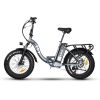 750w Step Through Electric Bike for Adults;  20'x4.0'Fat Tire Foldable Ebikes with 48V 16Ah Removable Battery;  Shimano 7 Speed Electric Bicycles for