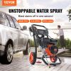 VEVOR Gas Pressure Washer, 3600 PSI 2.6 GPM, Gas Powered Pressure Washer with Copper Pump, Spray Gun and Extension Wand, 5 Quick Connect Nozzles, for