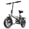 ZHENGBU D3 18AH 48V 500W 14 Inch Folding Removable Battery Electric City Commuter Bike