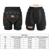 Protective Shorts for Skiing Snowboarding Skating Skateboarding EVA Hip Protection Pad for Adults Kids 3D Padded Breathable Protective Shorts for Hip